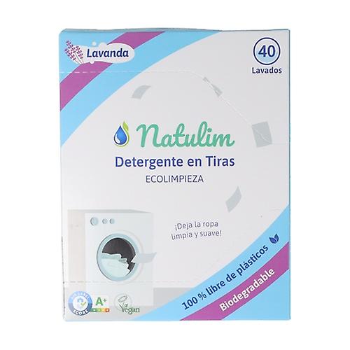 Eco detergent washing strips lavender 40 washes