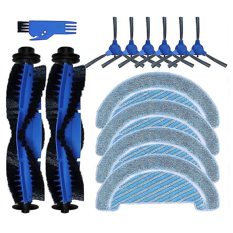 For Cecotec Conga 1099 Robot Main Side Brush Hepa Filter Mop Rags