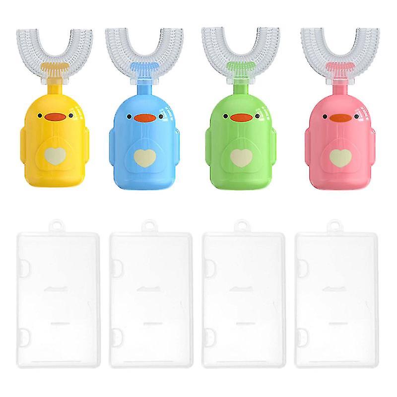4set U-shape Toothbrush