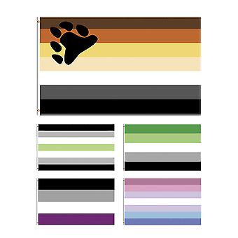 Bandiera Pansessuale 3x5 Piedi – Pride Pan LGBTQIA In Nylon 75D Con Ricami - Foto 3