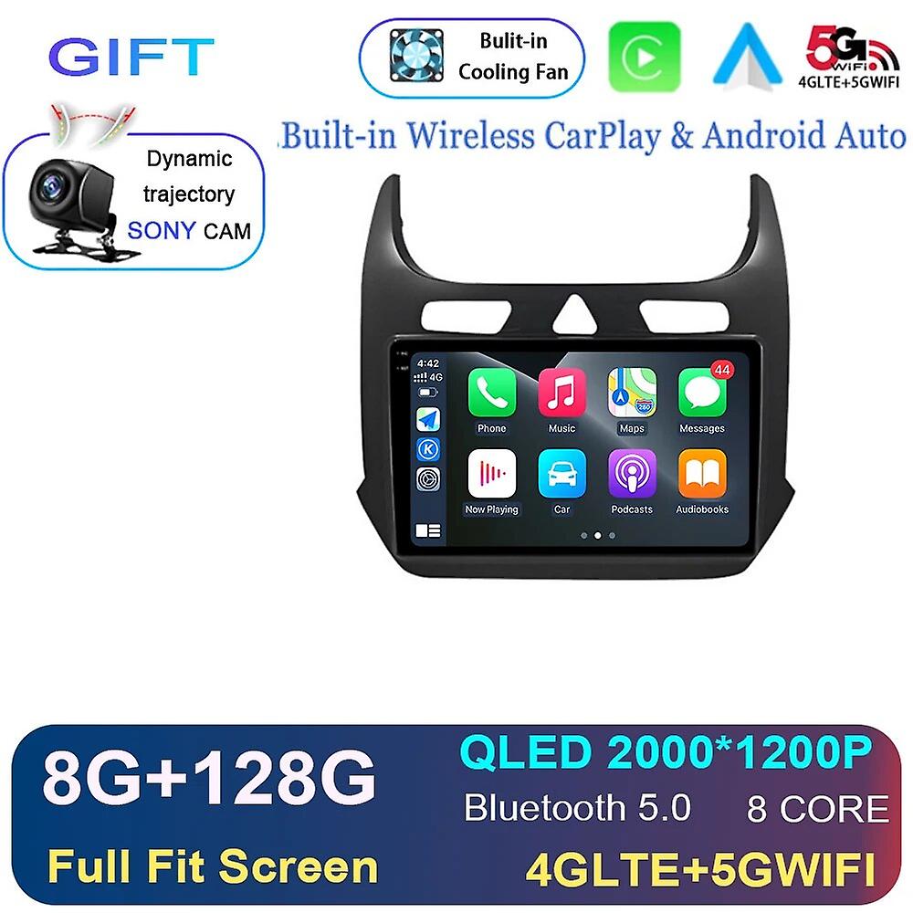 Android 13 Car Radio For Chevrolet Cobalt 2011-2021 Carplay Android Auto 2 Din Dsp 4g Wifi Gps Bluetooth Multimedia Stereo