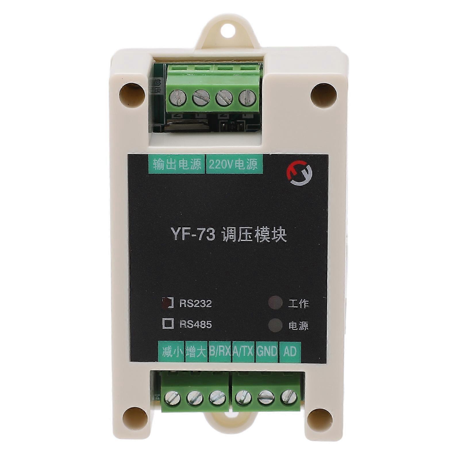 Voltage Regulation Module 1000W High Power Dimming Speed Temperature Control AC Voltage Regulator Board 220V RS232