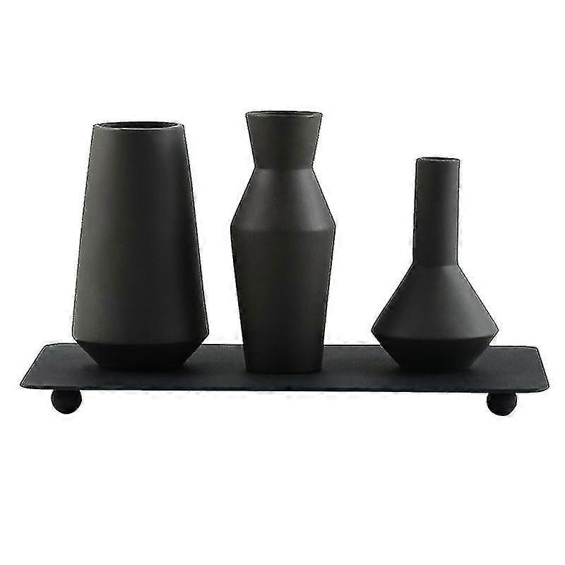 4pcs Vase Decoration, Ceramic Raising Pot