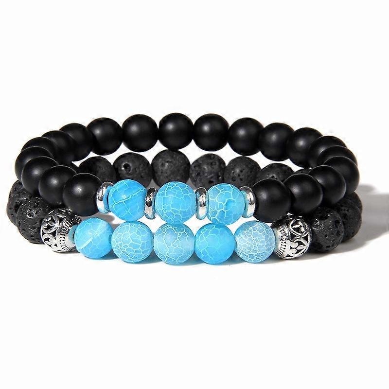Bracelet-Weathered Agate-Retro Charm