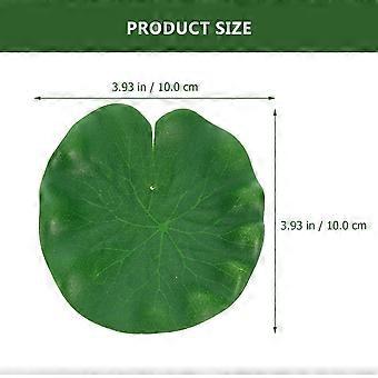 10pcs Fish Tank Lotus Blätter Pool Schwimmende Lotus Blätter Roman Foto Requisiten