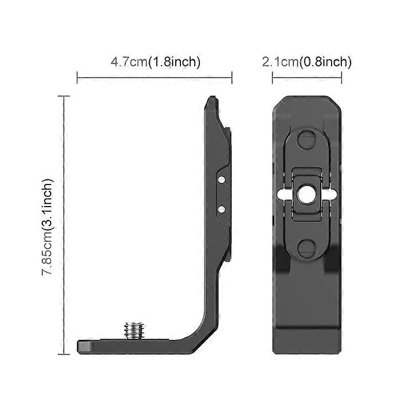 Support Rapide Métallique Pour Insta360 X4 - Prise Verticale/horizontale, Générique