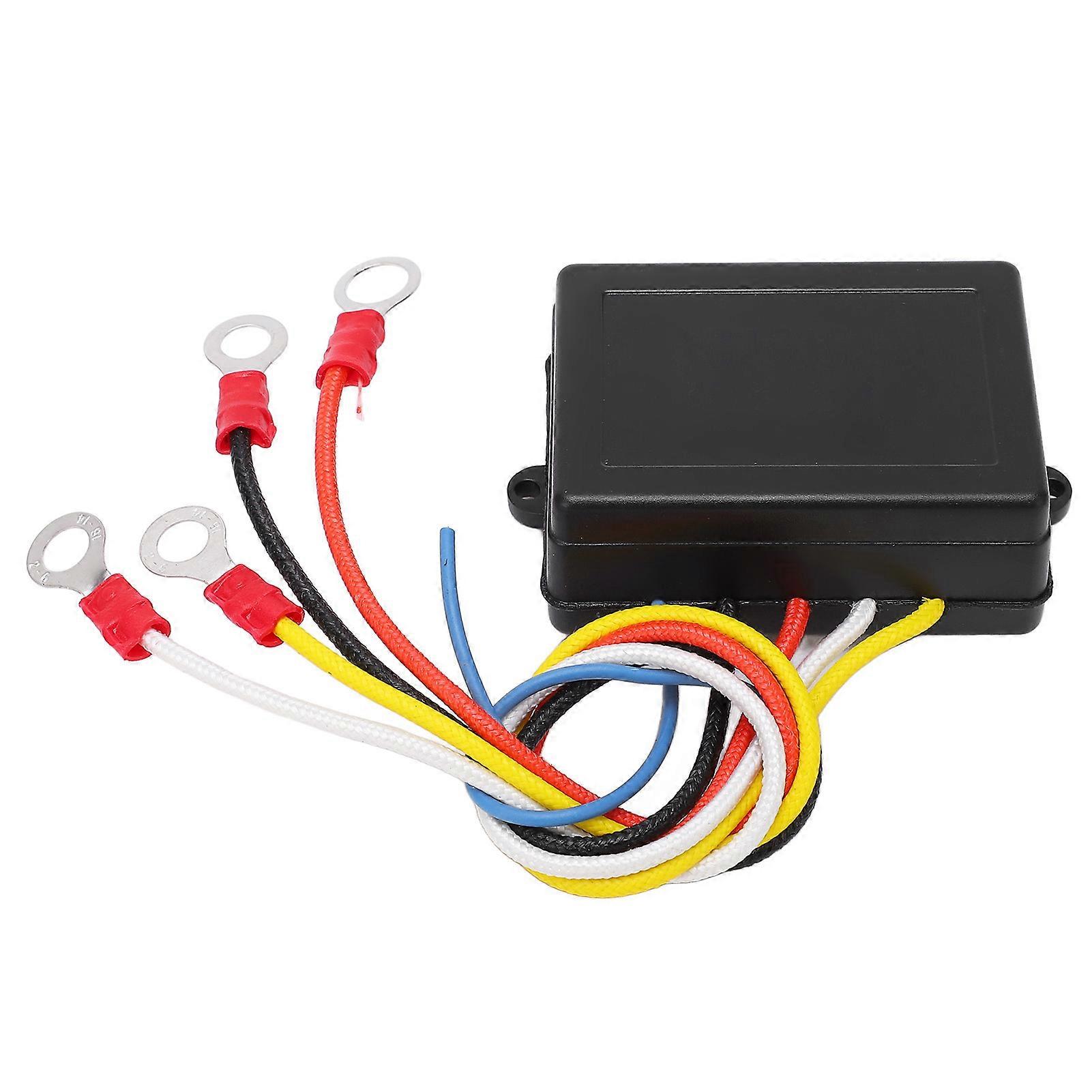 Wireless Winch Remote Control Kit with Indicator Light 930V 434MHZ Waterproof Universal for Truck ATV SUV