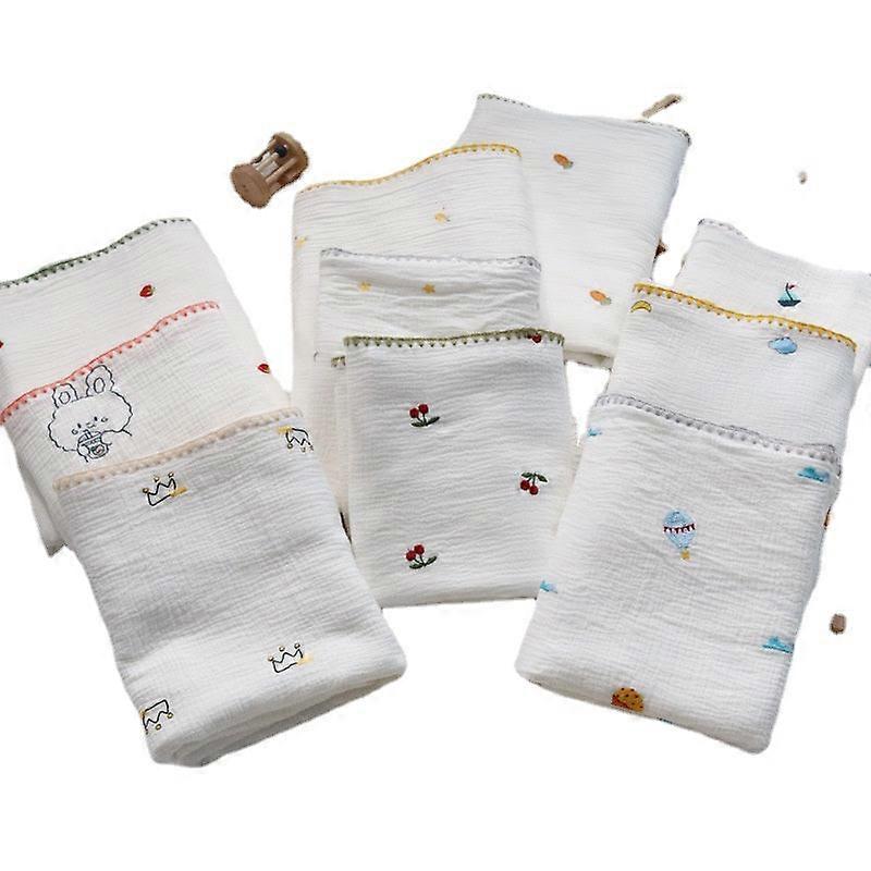 Baby's Bath Towel Cover Blanket 4 Layers/6 Layers Pure Cotton Yarn Buxia