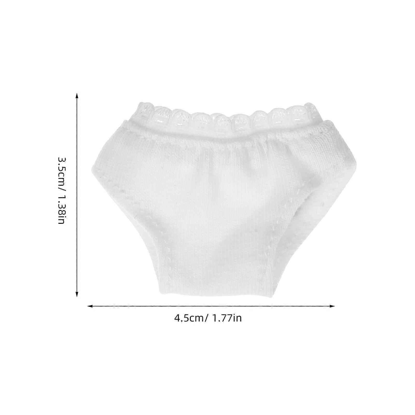 3st Docka Underkläder Dockor Mini Kalsonger Docka Trosor Tillbehör Docka Kostym Docka Tillbehör