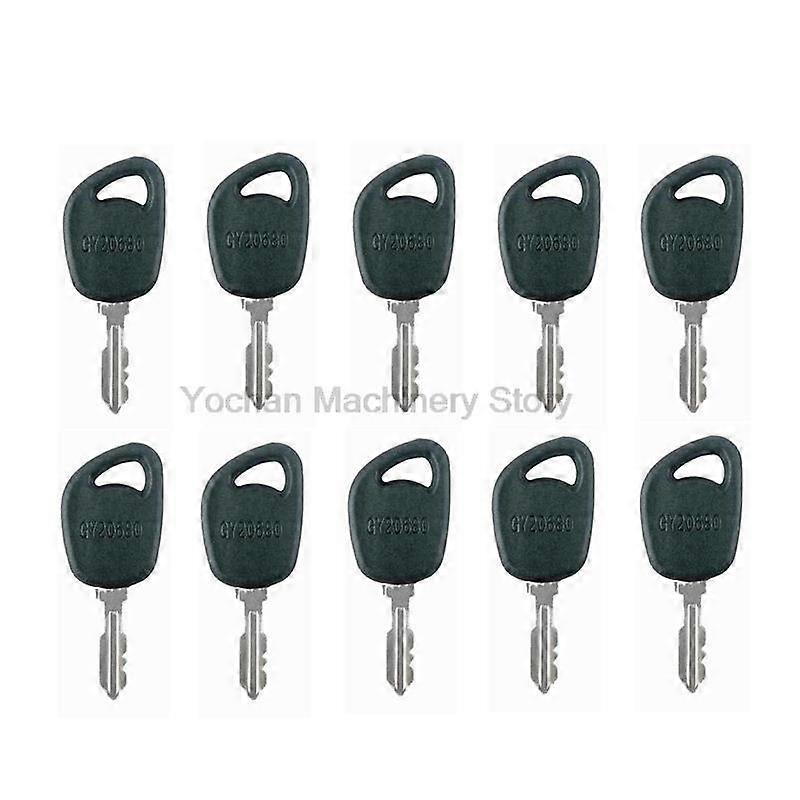 10 Pcs Ignition Starter Key GY20680 For HUSQVARNA Cub Cadet John Deere Delta Poulan MTD Toro Mower Lawn Tractor