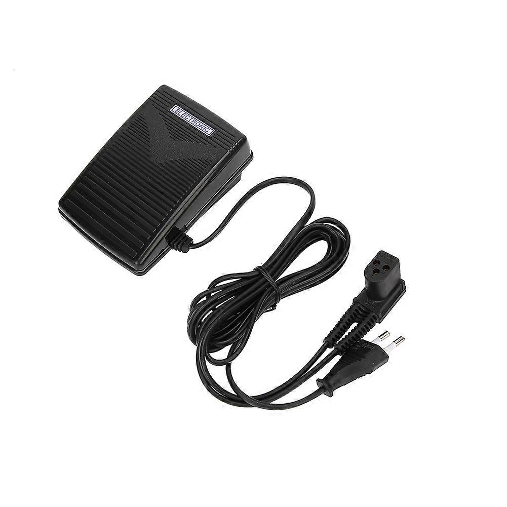 Pédale de commande au pied 220V avec cordon d’alimentation pour machine à coudre Singer 974 (prise UE)