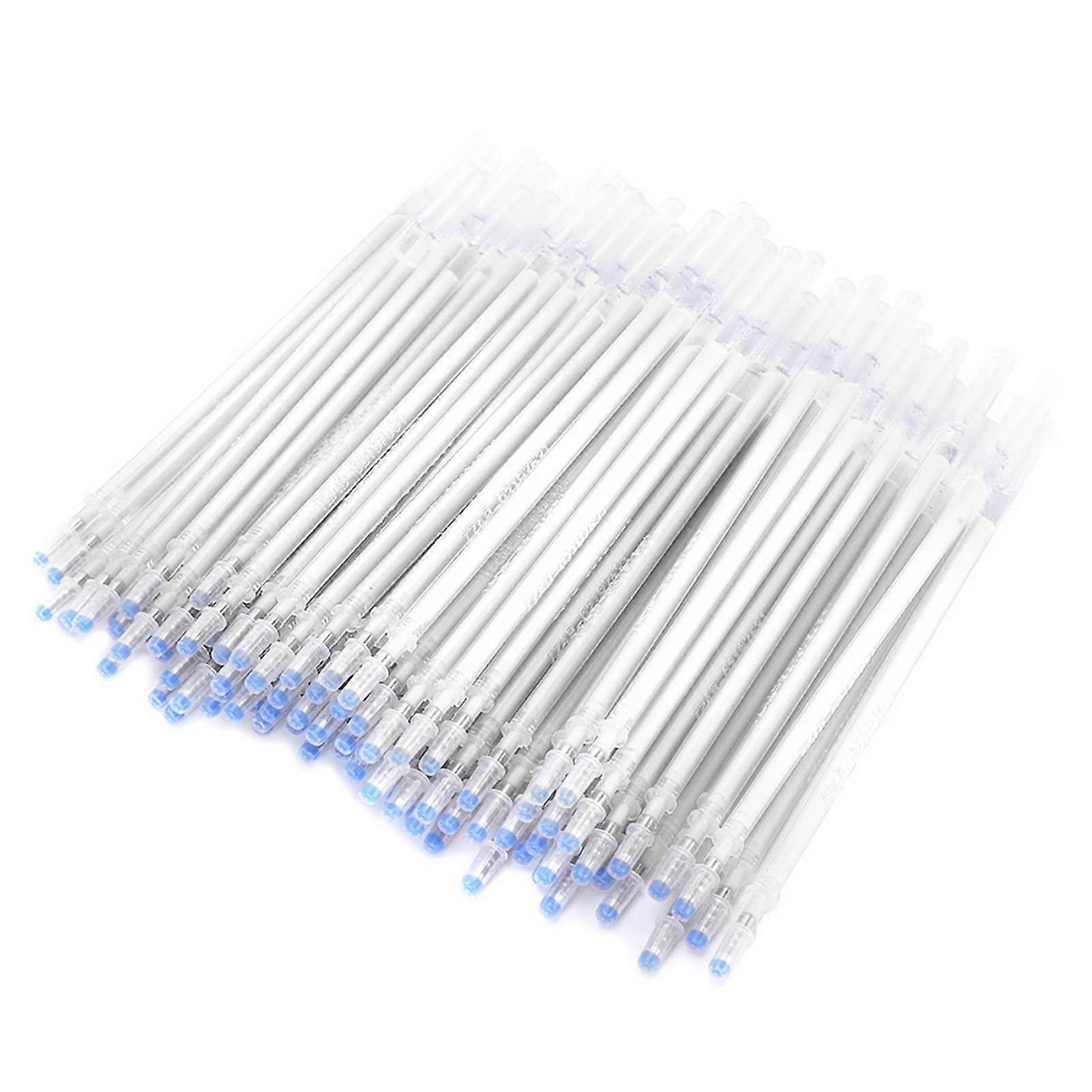 100pcs άσπρος υψηλής θερμοκρασίας εξαφανιζόμενος σβήσιμος δείκτης θερμότητας αναπλήρωσης στυλό για το ράψιμο DIY YEMAA ντυσίματος