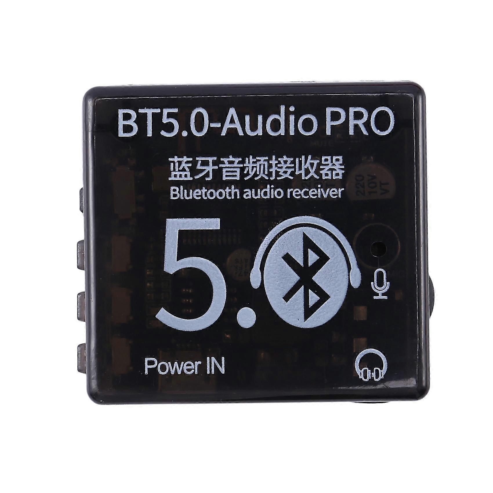Bt5.0 Bluetooth Audio Receiver Mp3 Lossless Decoder Board Wireless Stereo Music Car Speaker Receive-Splendid