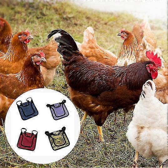 Feather Protector Chicken Saddle Hen Apron Wear Resistant Waterproof Hen Apron For Regeneration Of Chicken Feathers