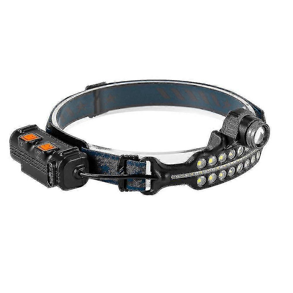 Cob sensor light flash with built in USB rechargeable L