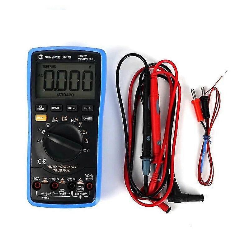 Multimeter automatic range recognition high precision lcd digital display ac dc voltage and current resistance