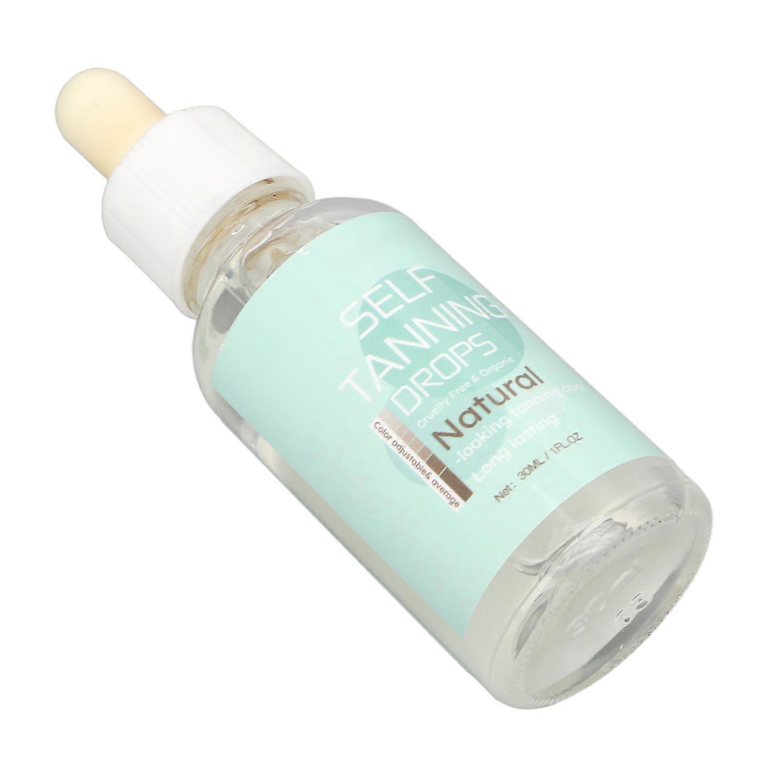 自晒黑油紧致干性快速避免紫外线伤害保湿便携式深色晒黑油