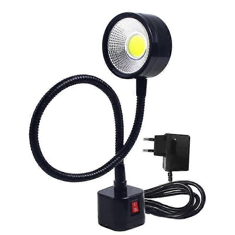 Lampada a collo d'oca flessibile 220V 5W per tornio Fresatura Trapano a colonna Industri