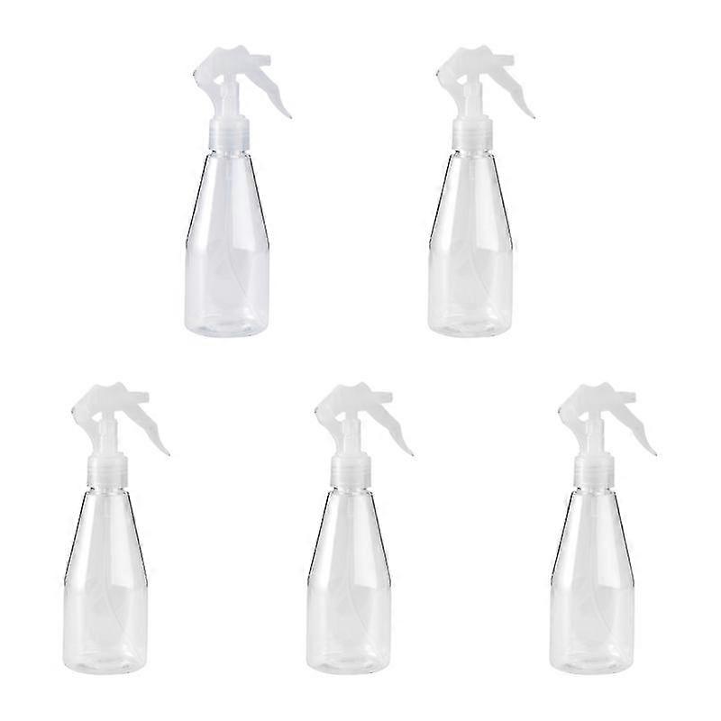 5pcs 200ml leak-proof spray bottles empty refillable watering bottles disinfectant container