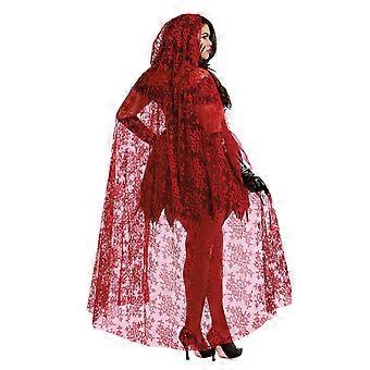 Sexy Fairy Tale Little Red Riding Hood Nightclub Fantasia Costume Halloween  Carnival Party Bloody Vampire Cosplay Dress | Fruugo UK