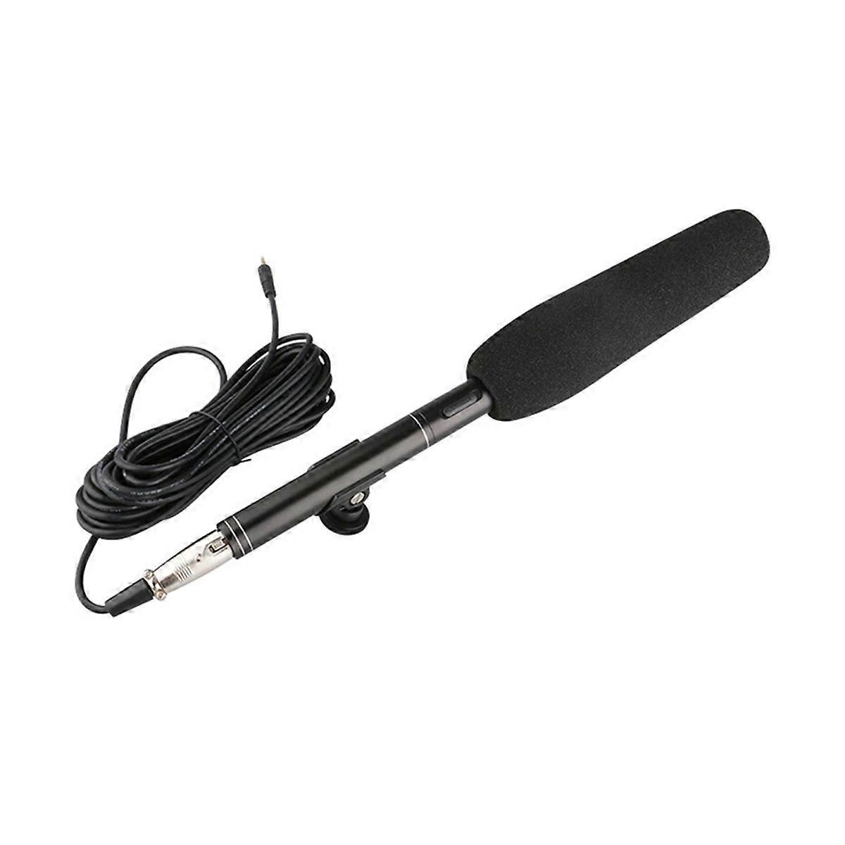 Professional Condenser Microphone Interview Recording Vlog Live Mic for // /DSLR Camera Camcorder-2