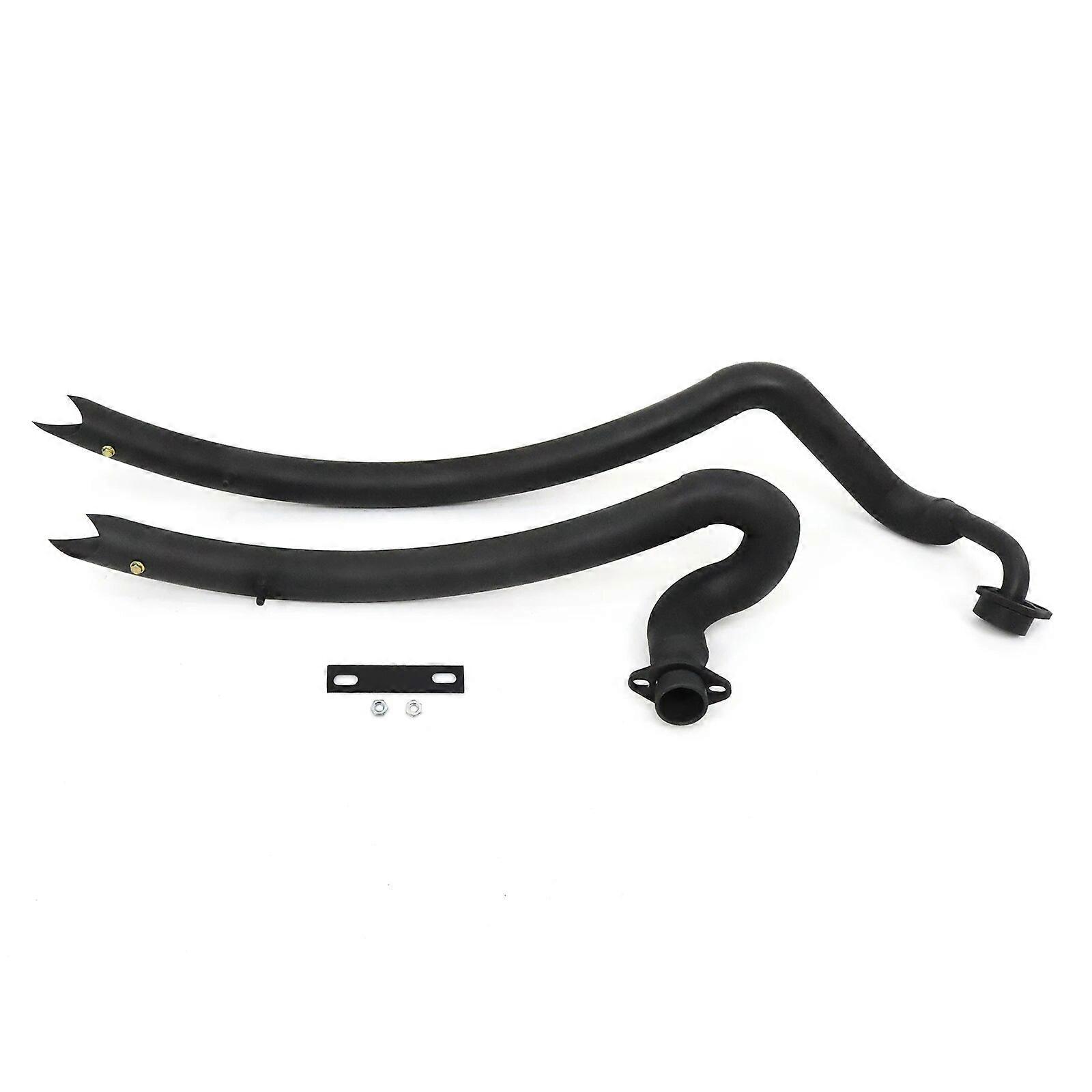 Dla Yamaha V Star 1100 Dragstar XVS1100 All Years Motocykl Slash Cut Pełny zestaw rur układu wydechowego Tłumiki Tłumiki ze stali nierdzewnej