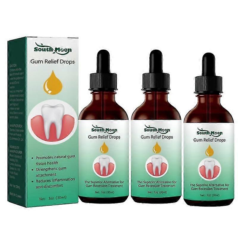 1-3pcsすばやく歯茎修復血清ドロップは、歯茎の後退を和らげ、歯周水疱ケア歯を白くし、黄色い歯痛の歯磨き粉を取り除きます