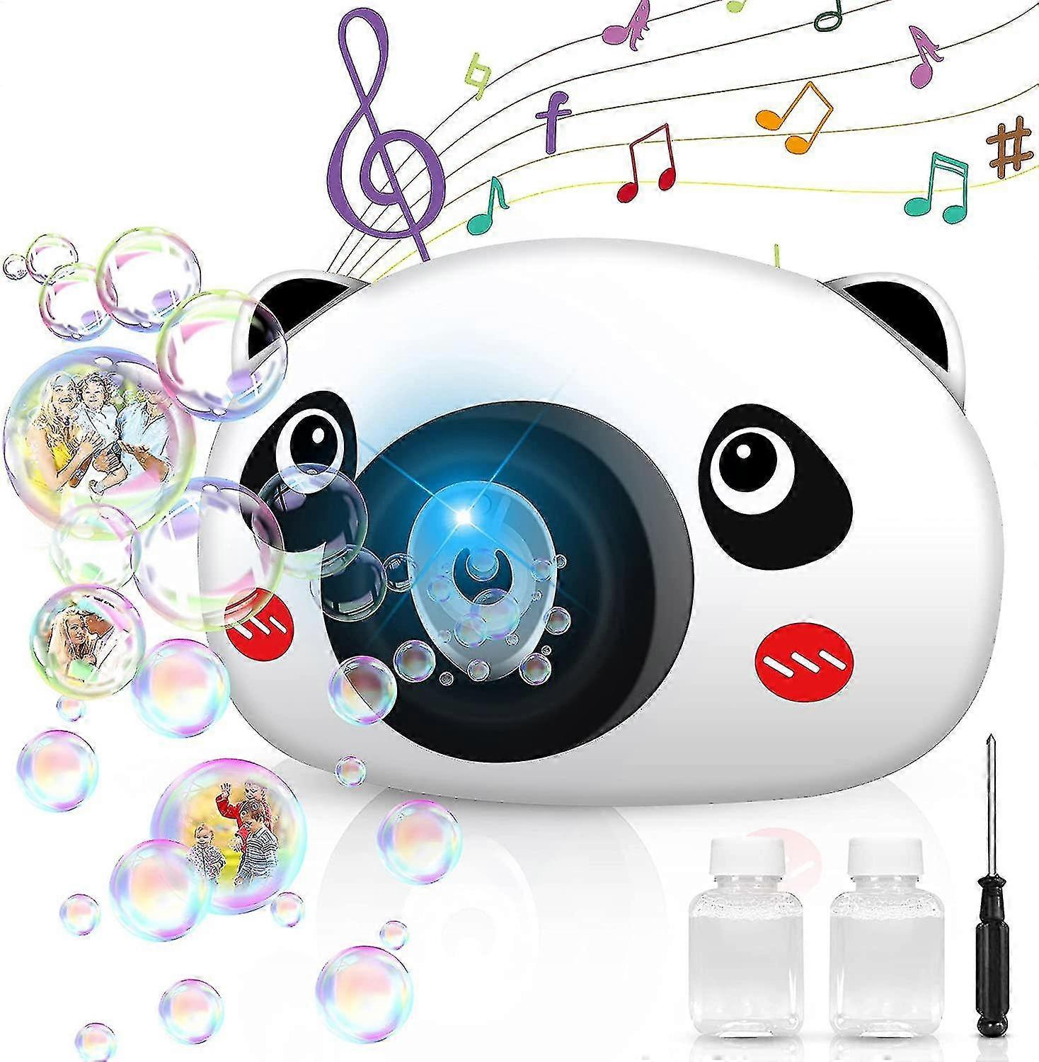 Bubble Machine For Kids, Automatic Bubble Blower Portable Bubble Maker, 1000+ Bubbles Per Minute