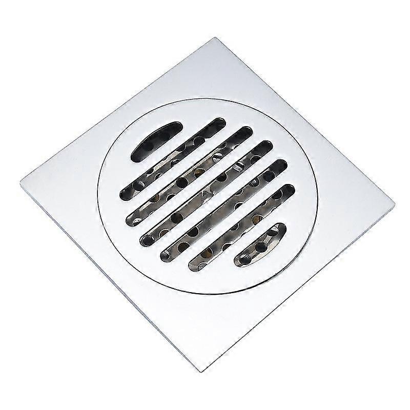 Siphon De Sol En Acier Inoxydable Pour Baignoire Avec Couvercle Amovible Pour Salle De Bain-douche, Siphon De Sol Pais Invisible Anti-colmatage, Anti-