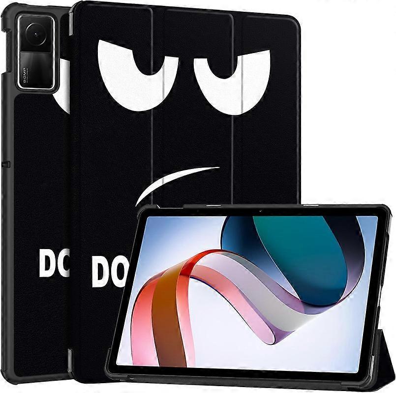 Tablet Cases for Xiaomi Redmi Pad SE 11 inch 2023 Released, Flip PU Leather Smart Auto Sleep/Wake Function, Don't Touch Me