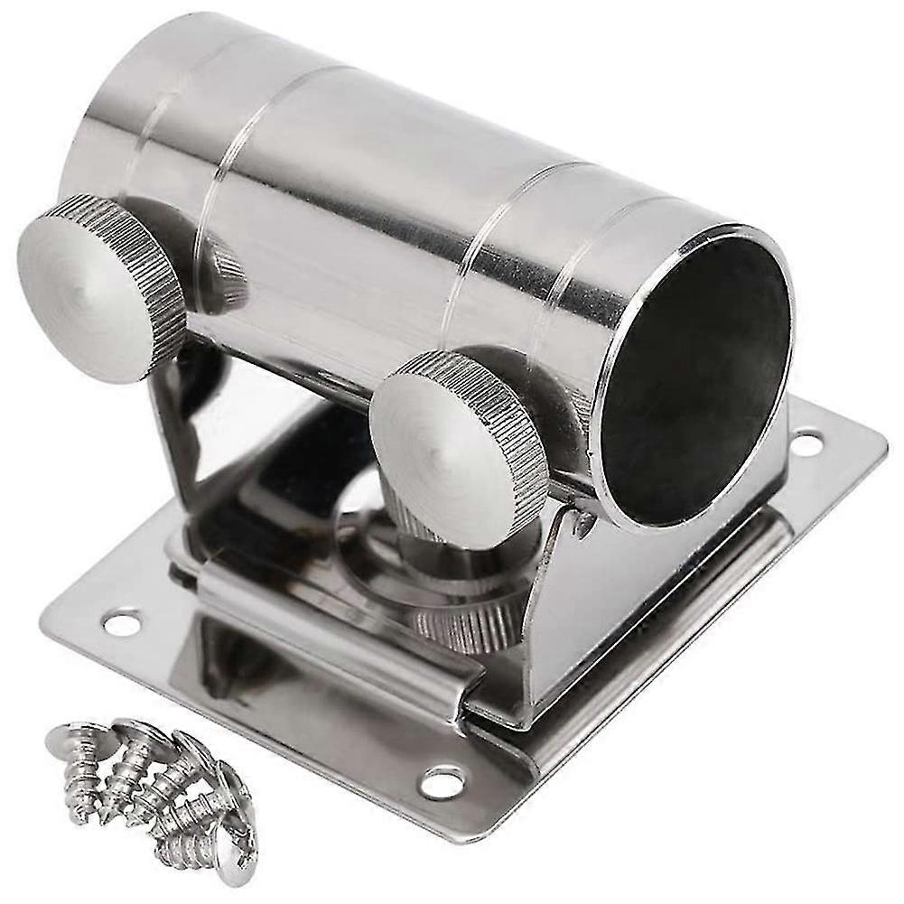 Fishing Umbrella Base Stand, Adjustable Stainless Steel Umbrella Holder Bracket Stand Base For Fish