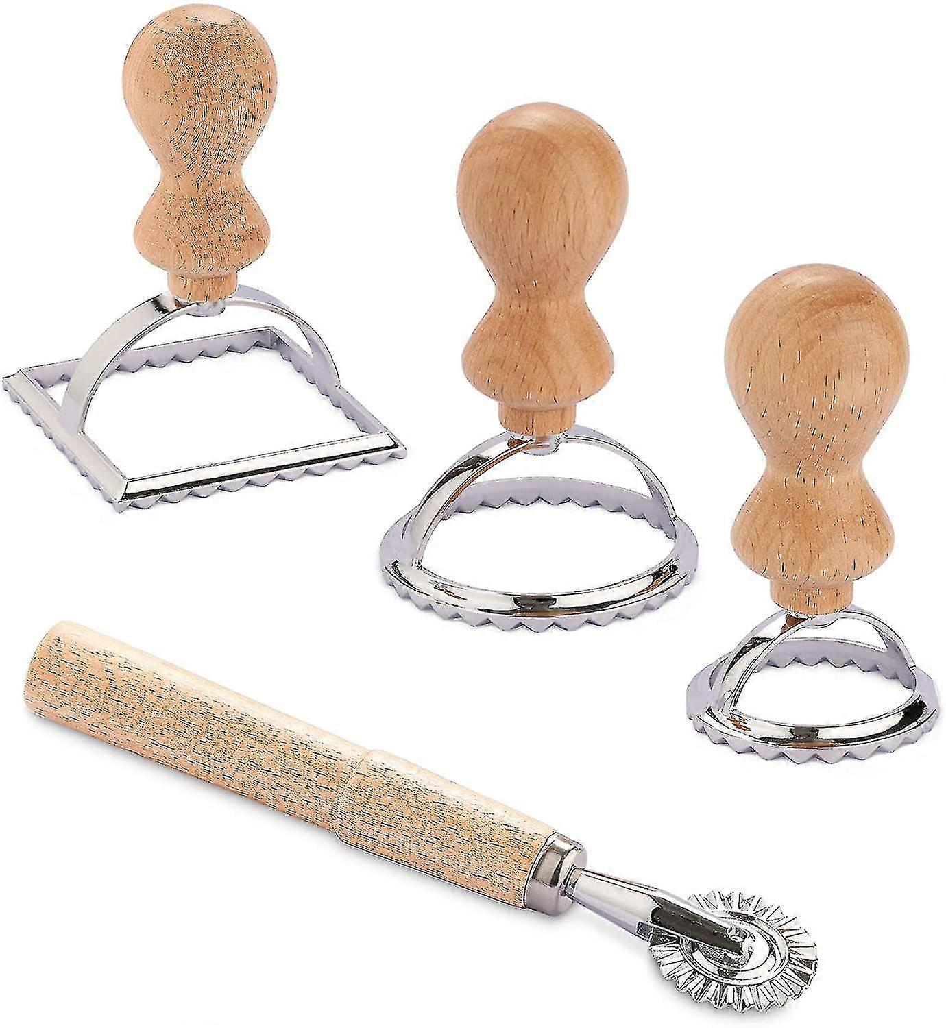 4pcs Pastry Dough Cutting Tool