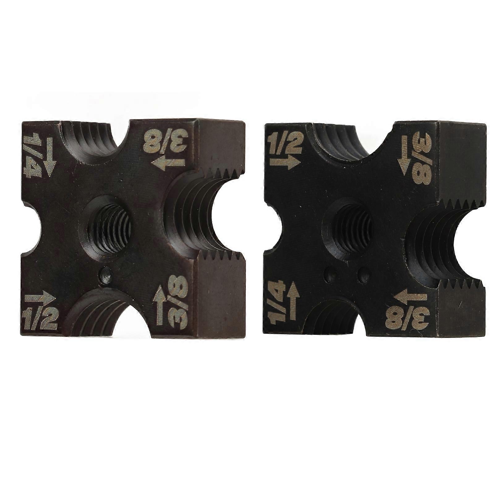 2 قطعة قطع يموت مجموعة 48 44 2872 1/4 بوصة 3/8 بوصة 1/2 بوصة ل M18 فرش الخيوط رود القاطع