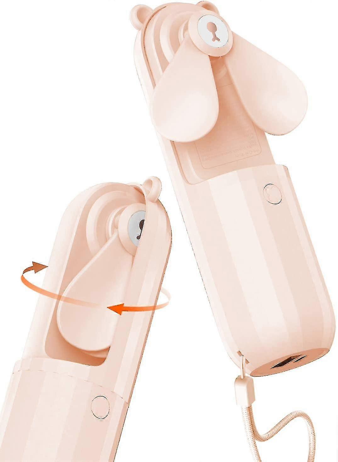 Portable Mini Fan Foldable, Pocket Fan Rechargeable 2500mah