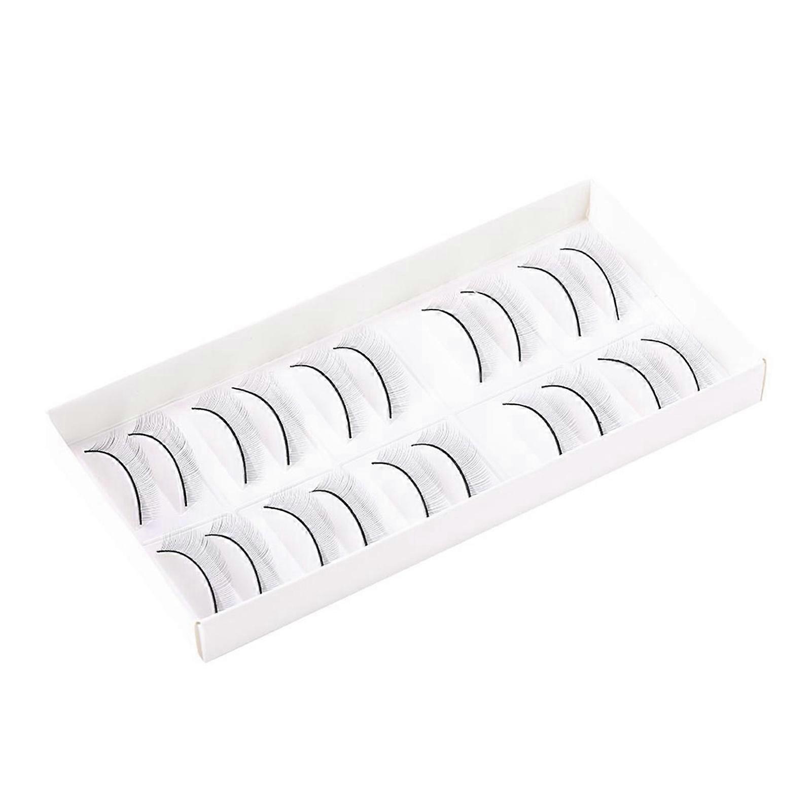 10 Pairs Practice Eyelashes False Lashes for Eyelash Extension Grafting Training Eye Makeup