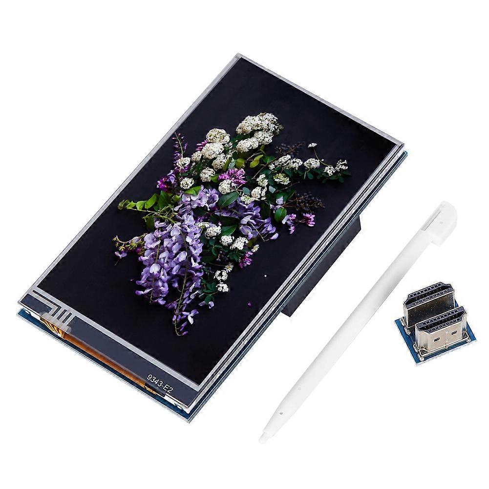 4 Inch Screen HDMI Display IPS HD 800 x 480 Resistive Touch DC 5V for Raspberry Pi 3b 4B