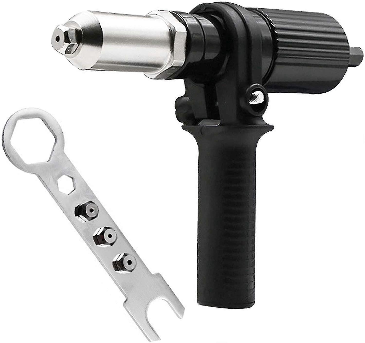 Riveting Pliers Electric Rivet Gun Adapter Block Head Connector Professional Tools Nut Drill Seal Riveting Riveter Rivet Insert Cordless Screwdriver A