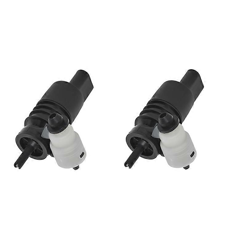 2X 67127388349 Windshield Washer Pump Motor For BMW X1 X2 X3 X4 X5 F15 ...