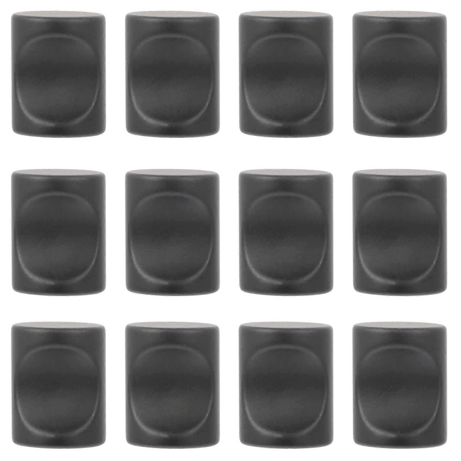 12Pcs Single Hole Drawer Handle Modern Style Door Knob Sturdy Wardrobe Handle