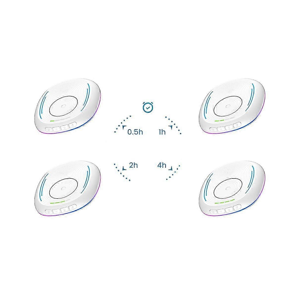 Led Breathing Light Mouse Mover Undetectable Mouse Jiggler With Timer,on/off Switch, Random Movemen