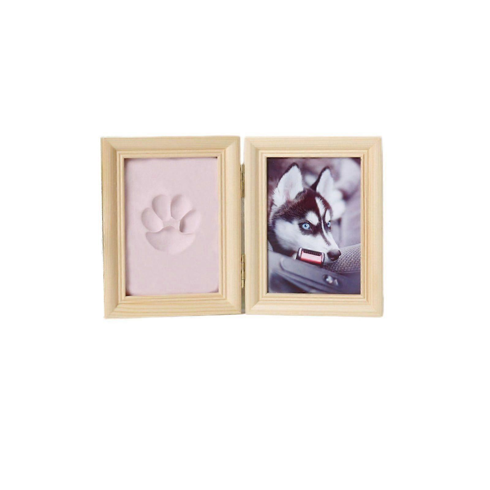 Cherished Memories Personalized Wood Photo Frame With  Imprint Kit - Capturing Unconditionals And Playful Forever Holiday Ornaments