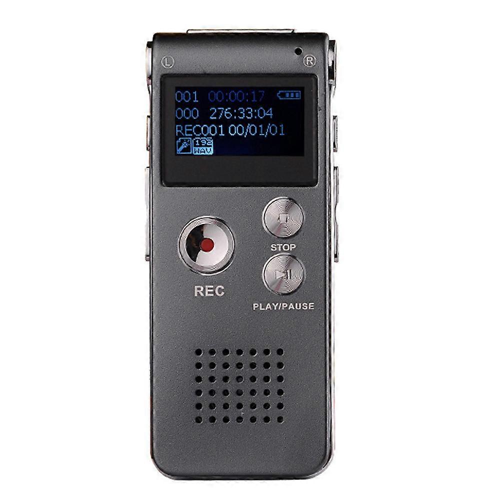KXJ-Digital Voice Recorder Voice Activated Recorder for Lectures, Meetings, Interviews 8GB Audio Recorder Mini Portable Tape Dictaphone with Playback,