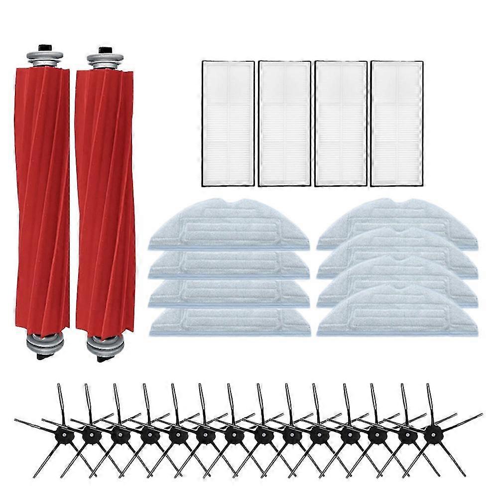 Main Brush Side Brush Hepa Filter Mop Cloth For Roborock S7 T7s Plus
