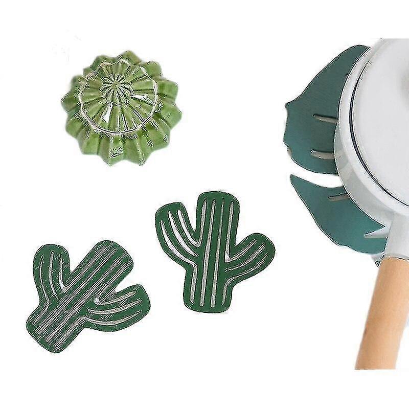 ホームオフィスバーの装飾のための飲み物ノベルティギフトのための10pcsウッドコースターサボテンコースター