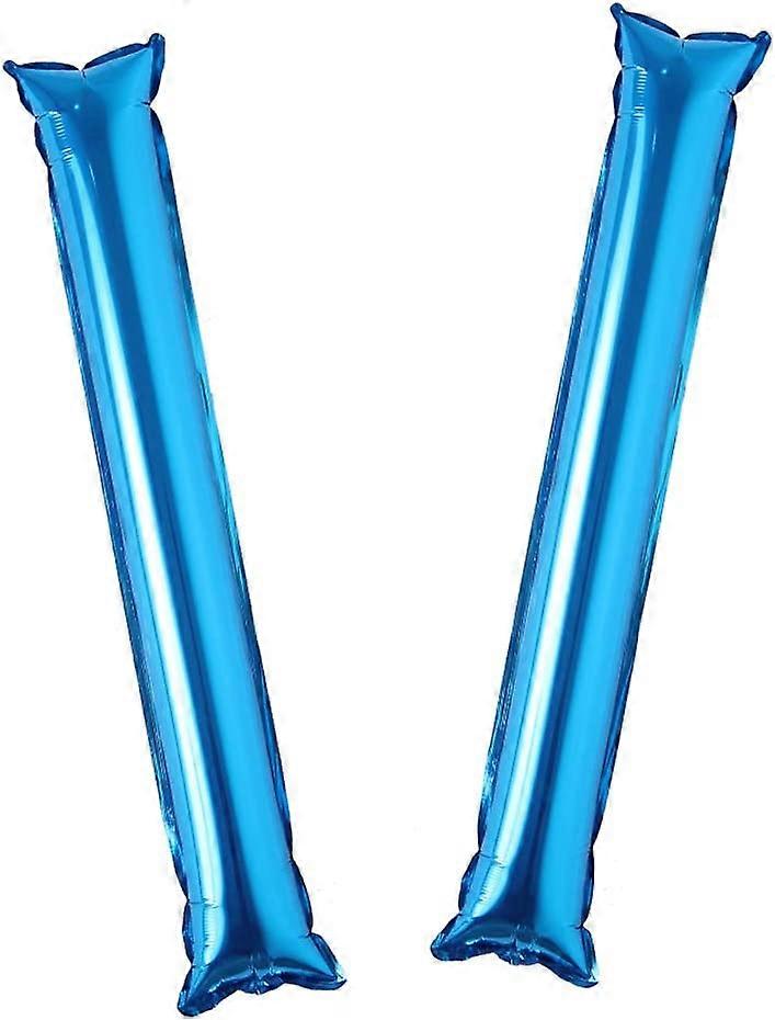 2pcs Inflatable Cheering Stick Clapper Thunder Stick Cheer up Toys for Sports