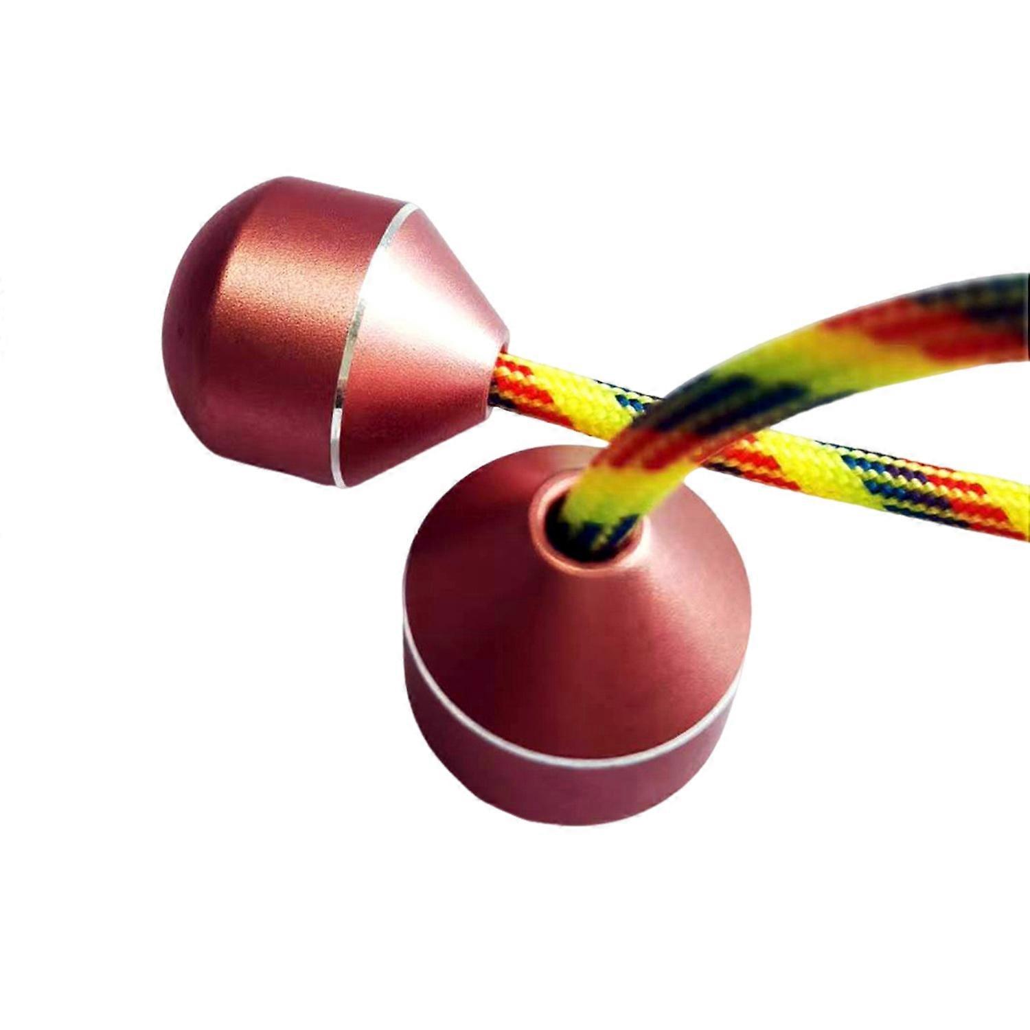 Fidget Bead Toy Portable Stress Relief Metal Finger EDC Pocket Toy Teens Adults Spin Bump Skills