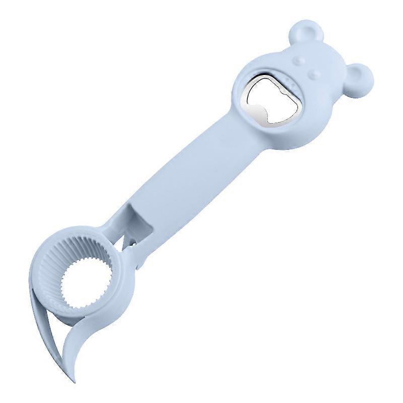 4 in 1 Beer Bottle Opener 4 in 1 Multifunctional Bottle Opener Can Opener Bottle Opener Jar Opener Kitchen Tool for Jelly Jars, Wine, Beer Bottle to P