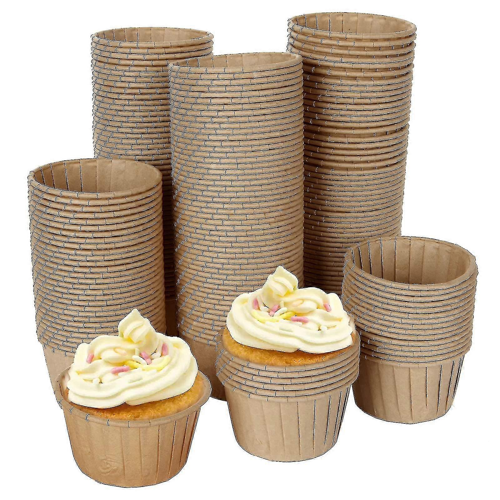 100pcs Cupcake Cases, Baking Cupcake Liners, Mini Baking Paper Cup Wrappers, Disposable Baking Muffin Cups