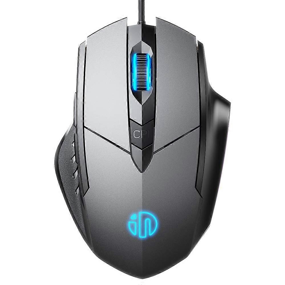 Inphic PW1H Wired Silent Illuminated 6-Button Mouse