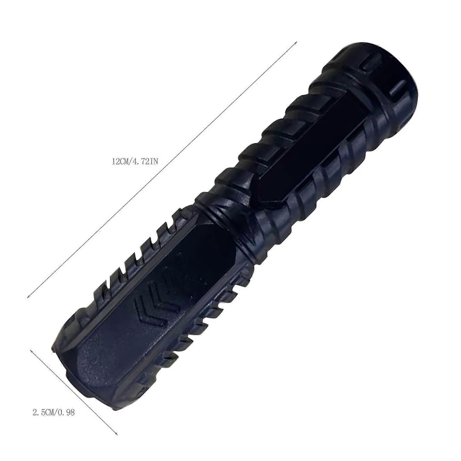 Black LED Charging USB Remote Shooting Mini Portable Household Strong Light Flashlight